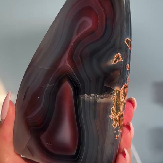 mozambique strawberry agate
