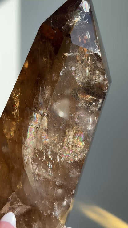 XL Statement Citrine Quartz Tower #1