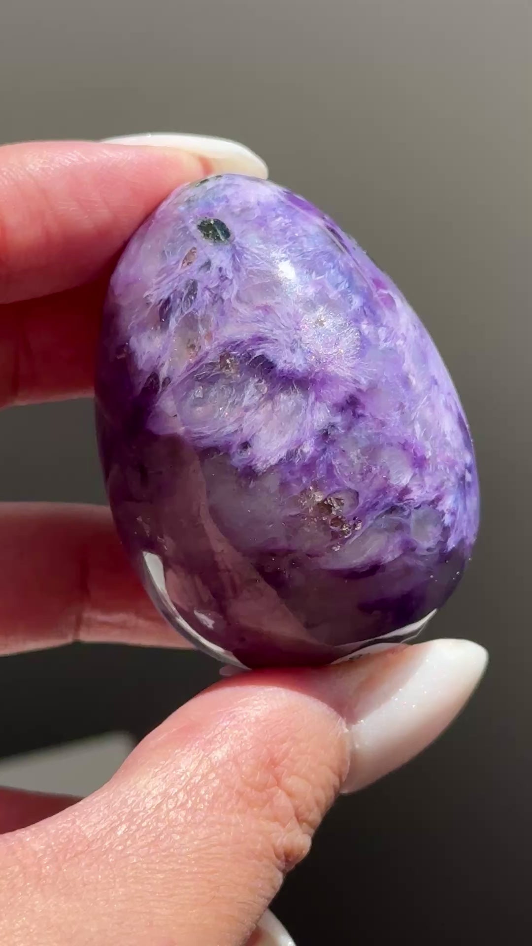 charoite egg