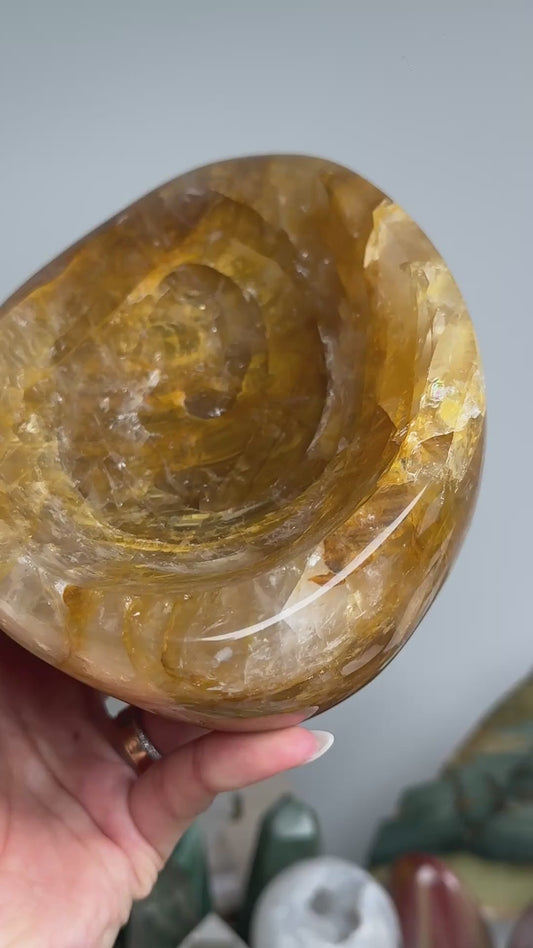 Large Golden Healer Bowl (4lbs!)