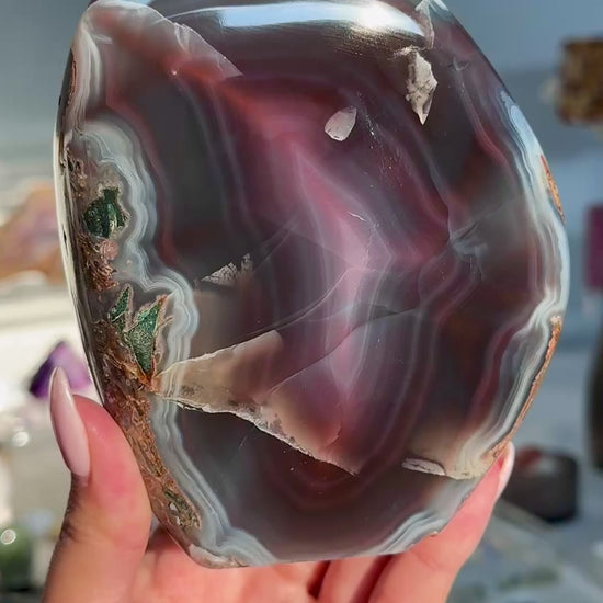 mozambique strawberry agate