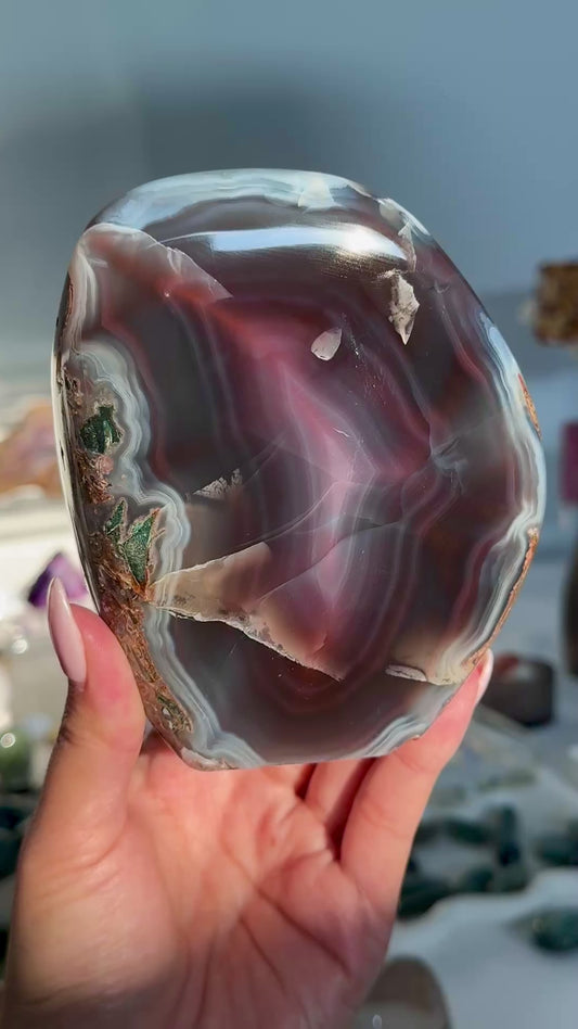 mozambique strawberry agate