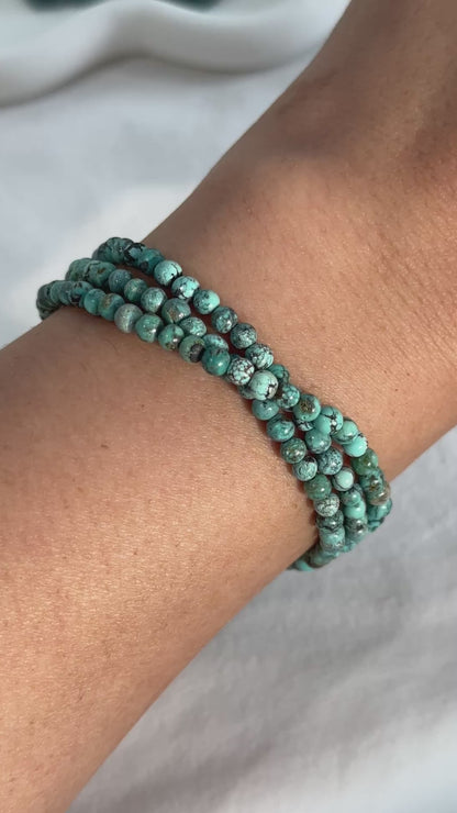 Turquoise 3 Wrap Bracelets
