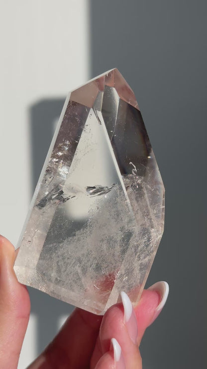 HQ Light Smoky Quartz Tower #10