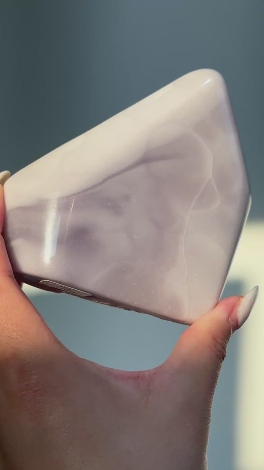 Lavender Fluorite Freeform #4