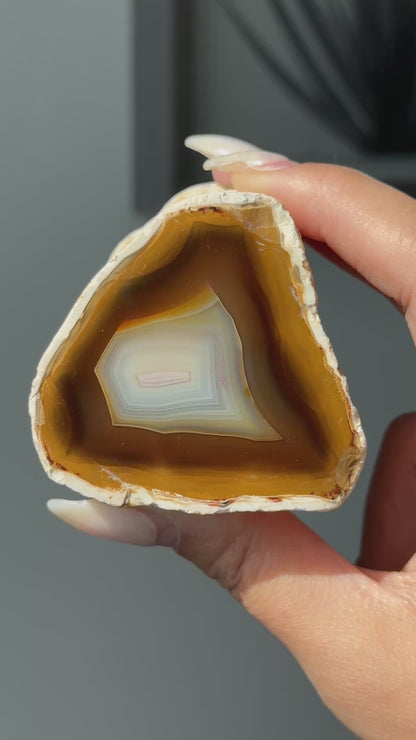 Sumatran Agate Geode (Baturaja, Indonesia) #1