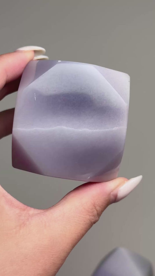 Lavender Fluorite Cube