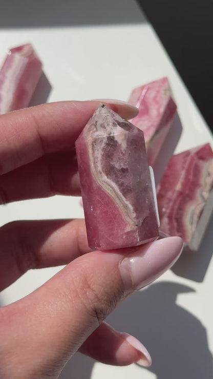 Rhodochrosite Tower #9