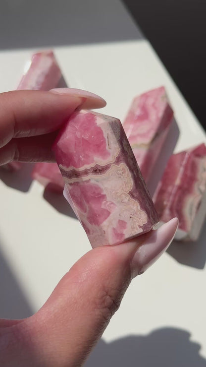 Rhodochrosite Tower #6