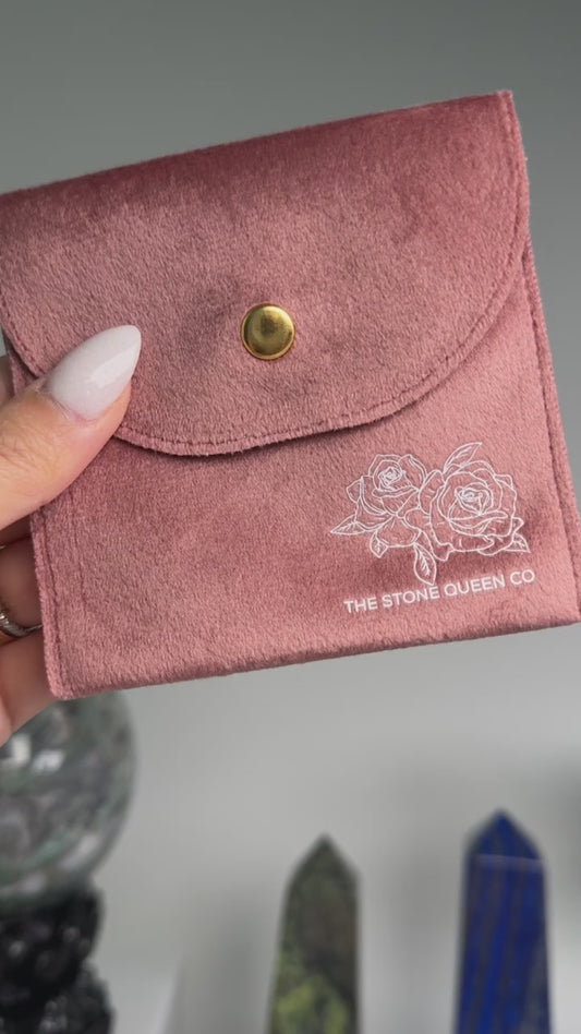 The Stone Queen Jewelry Travel Pouch