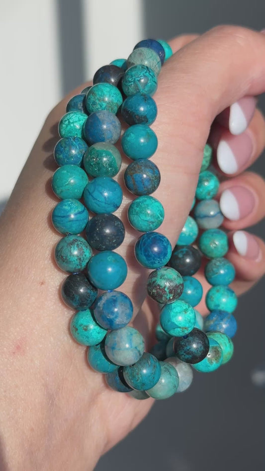 Chrysocolla Bracelets