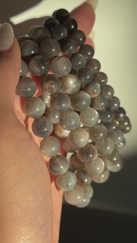 Skeletal Moonstone Bracelets