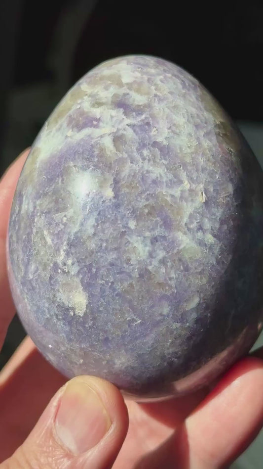 Lepidolite Egg #9