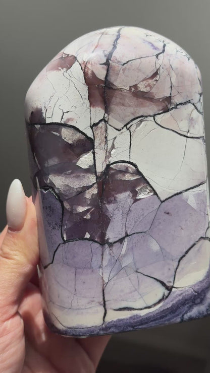 Statement Tiffany Stone Freeform w/Rhodonite (EXTREMELY RARE) #41