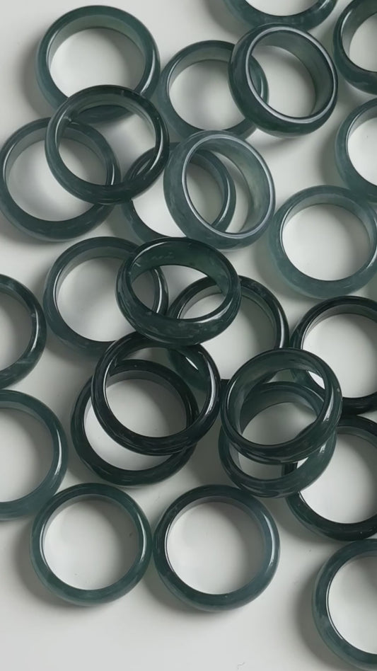 Jadeite Jade Rings
