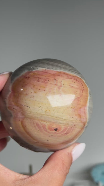 Pastel Jasper Sphere #4