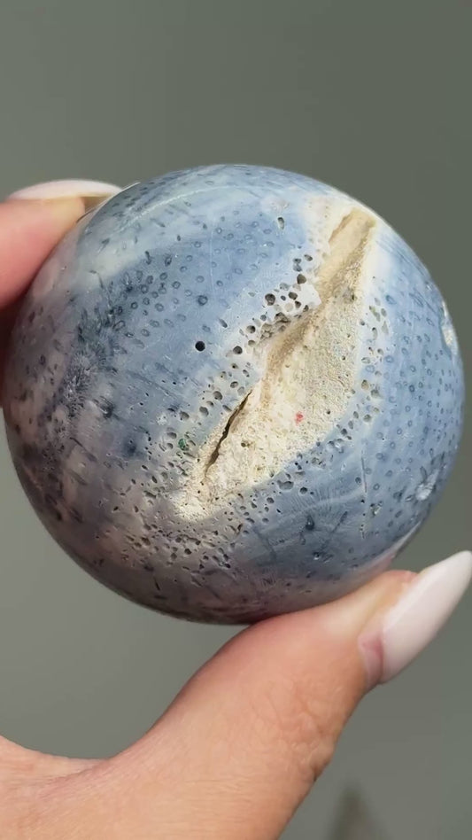 Blue Coral Sphere #4